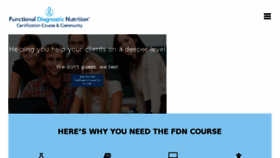 What Functionaldiagnosticnutrition.com website looked like in 2018 (5 years ago)