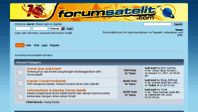 What Forumsatelit.com website looked like in 2018 (5 years ago)