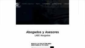What Fundacionlabe.com website looked like in 2018 (5 years ago)