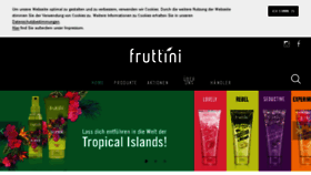 What Fruttini.de website looked like in 2018 (5 years ago)
