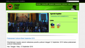 What Fkipunlam.ac.id website looked like in 2018 (5 years ago)