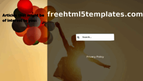 What Freehtml5templates.com website looked like in 2018 (5 years ago)
