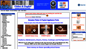 What Fisherpaykelparts.net website looked like in 2018 (5 years ago)