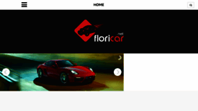 What Floricar.net website looked like in 2018 (5 years ago)