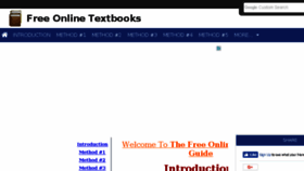 What Freeonlinetextbooks.net website looked like in 2018 (5 years ago)