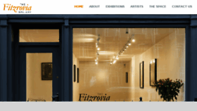 What Fitzroviagallery.co.uk website looked like in 2018 (5 years ago)