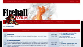 What Firehall.com website looked like in 2018 (5 years ago)