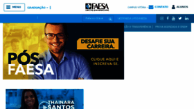 What Faesa.br website looked like in 2018 (5 years ago)