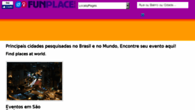 What Funplace.com.br website looked like in 2018 (5 years ago)