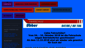 What Fahrschuleubber.de website looked like in 2018 (5 years ago)