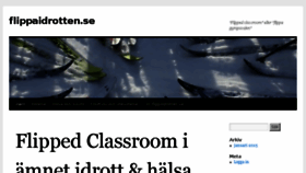 What Flippaidrotten.se website looked like in 2018 (5 years ago)