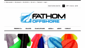 What Fathomoffshore.com website looked like in 2018 (5 years ago)