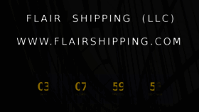 What Flairshipping.com website looked like in 2018 (5 years ago)