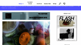 What Flashartonline.com website looked like in 2018 (5 years ago)