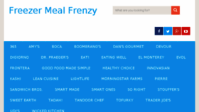 What Freezermealfrenzy.com website looked like in 2018 (5 years ago)