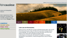 What Feineauslese.de website looked like in 2018 (5 years ago)