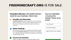 What Freeminecraft.org website looked like in 2018 (5 years ago)