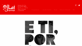 What Festivalamal.es website looked like in 2018 (5 years ago)