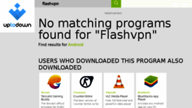 What Flashvpn.en.uptodown.com website looked like in 2018 (5 years ago)