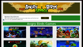 What Freeangrybirdsspace.org website looked like in 2018 (5 years ago)