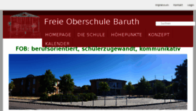 What Freie-oberschule-baruth.de website looked like in 2018 (5 years ago)
