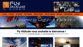 What Flyattitude.com website looked like in 2018 (5 years ago)