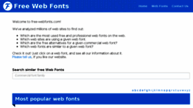 What Free-webfonts.com website looked like in 2018 (5 years ago)