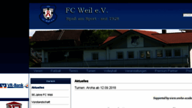 What Fcweil.de website looked like in 2018 (5 years ago)