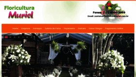 What Floriculturamuriel.com.br website looked like in 2018 (5 years ago)