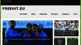 What Freehit.eu website looked like in 2018 (5 years ago)