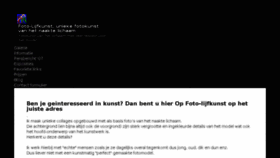 What Foto-lijfkunst.nl website looked like in 2018 (5 years ago)