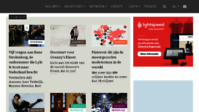 What Fashionunited.nl website looked like in 2018 (5 years ago)