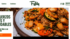 What Foody.com.co website looked like in 2018 (5 years ago)