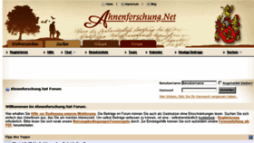 What Forum.ahnenforschung.net website looked like in 2018 (5 years ago)