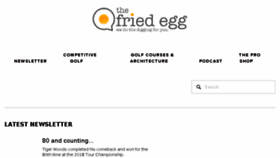 What Friedegg.co website looked like in 2018 (5 years ago)