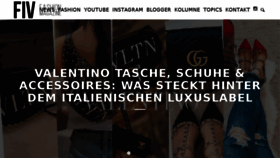 What Fivmagazine.de website looked like in 2018 (6 years ago)
