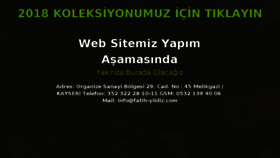 What Fatih-yildiz.com website looked like in 2018 (5 years ago)