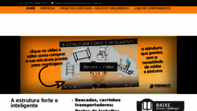 What Forsetisolucoes.com.br website looked like in 2018 (5 years ago)