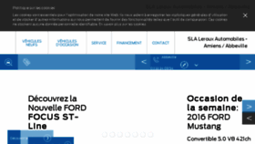 What Fordamiens.fr website looked like in 2018 (5 years ago)