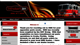 What Firetruckparts.com website looked like in 2018 (5 years ago)