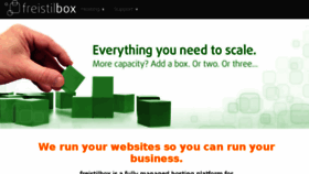 What Freistilbox.com website looked like in 2018 (5 years ago)