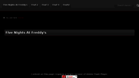 What Fivenightsatfreddys.us website looked like in 2018 (5 years ago)