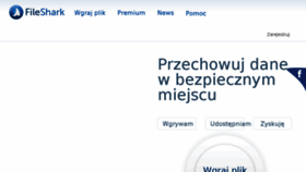 What Fileshark.pl website looked like in 2018 (7 years ago)