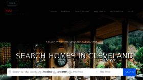 What Findclevelandhomesforsale.com website looked like in 2018 (5 years ago)