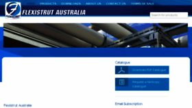 What Flexistrut.com.au website looked like in 2018 (5 years ago)