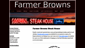 What Farmerbrowns.com website looked like in 2018 (5 years ago)