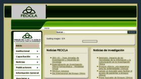 What Fecicla.org website looked like in 2018 (5 years ago)