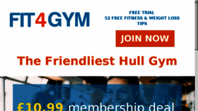 What Fit4gym.co.uk website looked like in 2018 (5 years ago)
