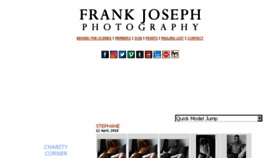 What Frankjosephphotography.com website looked like in 2018 (5 years ago)