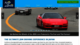 What Fun2drive-japan.com website looked like in 2018 (5 years ago)